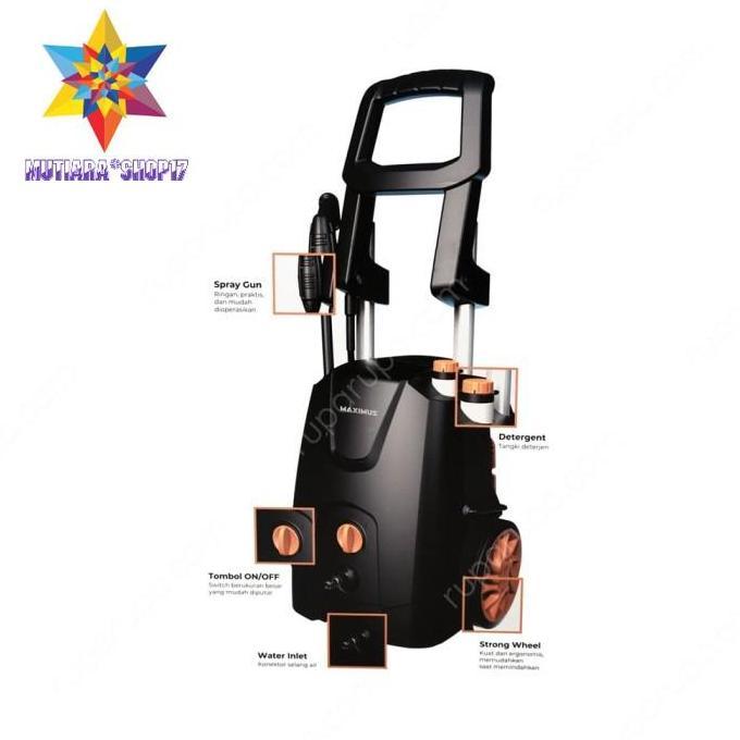 @=@=@=@=] Maximus Jet Cleaner Mesin Cuci Mobil dan motor High Pressure 110 Bar