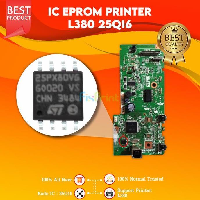 IC Eprom L380 Eprom Reset Board Printer L-380 Reset Counter