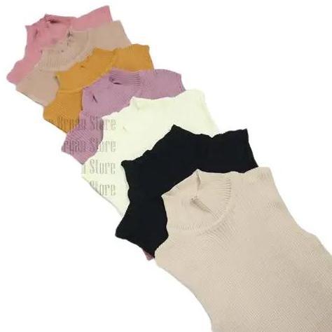DF252 - Manset Buntung Wanita / Inner Rajut manset / inner turtleneck / Manset Rajut wanita / Tankto