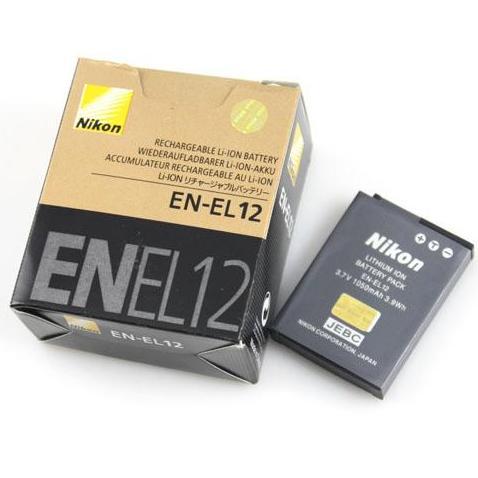 Battery for Nikon EN-EL12/ Baterai/ Batere. EN-EL12/EN EL 12