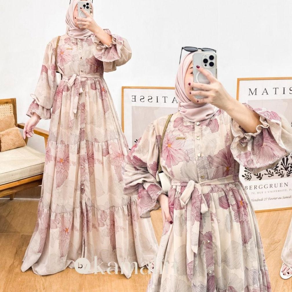 DISKON GAMIS CERUTY JUMBO LD 130 TERBARU DAN KEKINIAN  CERUTI BABYDOLL PREMIUM MAYUNG BY KAMALIN KOD