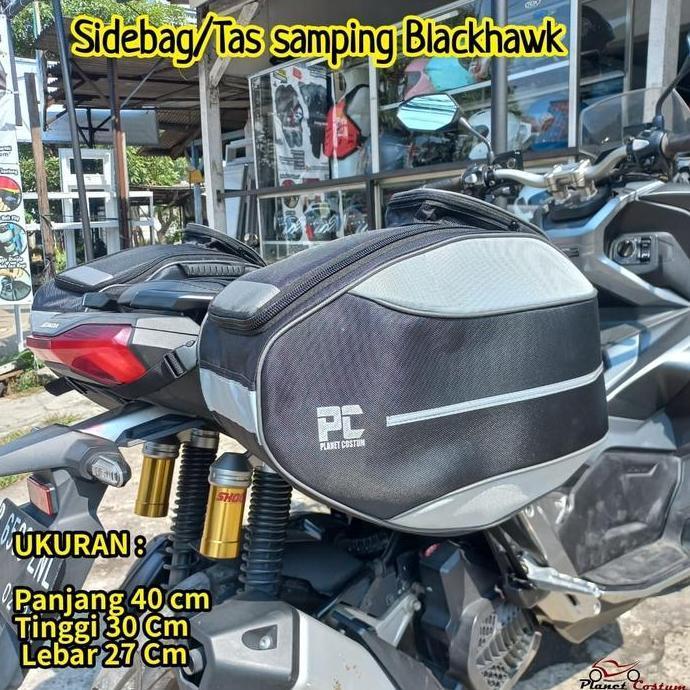 Tas Motor Blackhawk Bagasi box samping Nmax Tmax Xmax Lexi Aerox Pcx