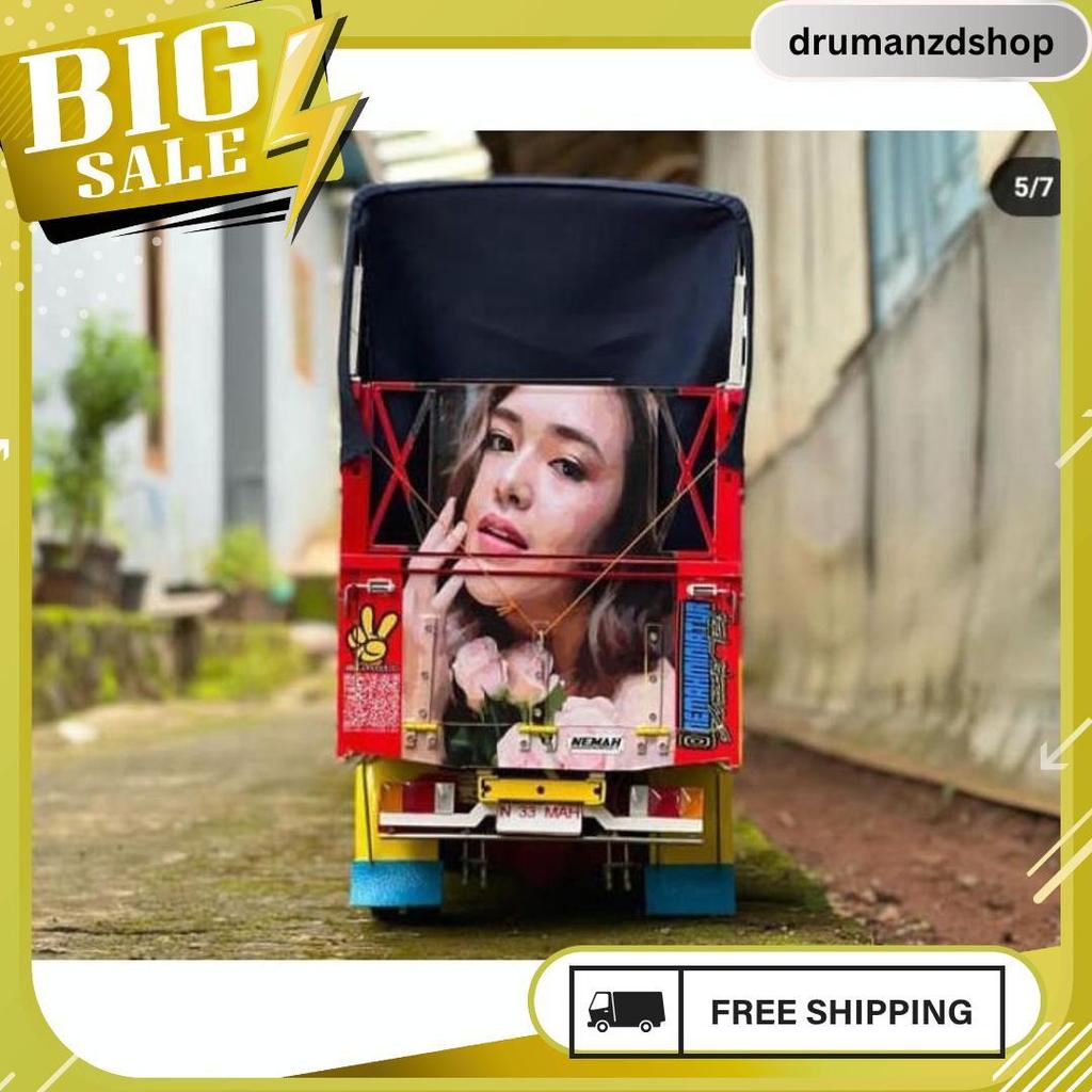 Truk Oleng Miniatur Truk Oleng Kayu Meledak