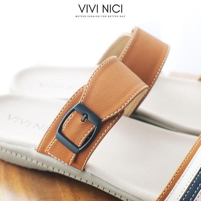 Terpopuler- Vivi Nici - Chloe Sandal Wanita Sendal Jepit Karet Cewek
