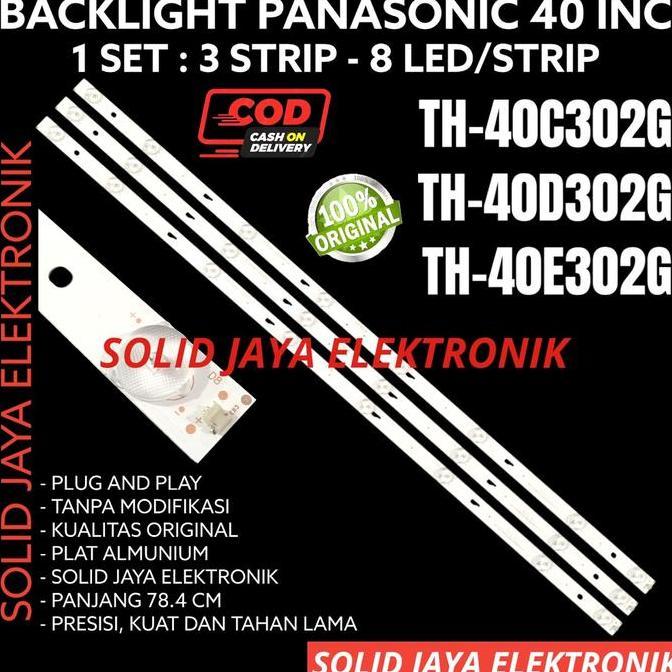 Instancodbisa- Backlight Tv Led Panasonic 40 Inc Th-40C302G Th-40D302G Th-40E302G Th40C302G Th40D302