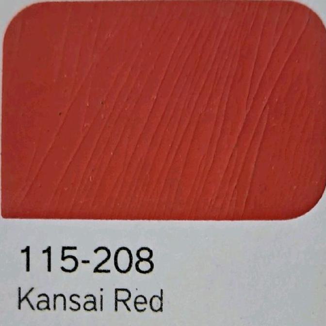Instancodbisa- Ftalit Kansai Red 208 Ftalit Signal Red 134 Ftalit Permanent Red 143 Cat Kayu Besi Me