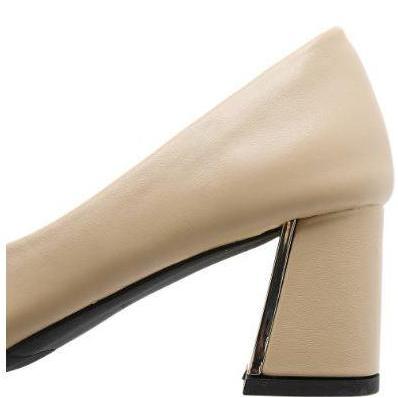 Terpopuler- Ellora El 360-14 Sepatu Hak Wanita Kerja Block Heels Import Hak Tinggi (5-8 Cm)