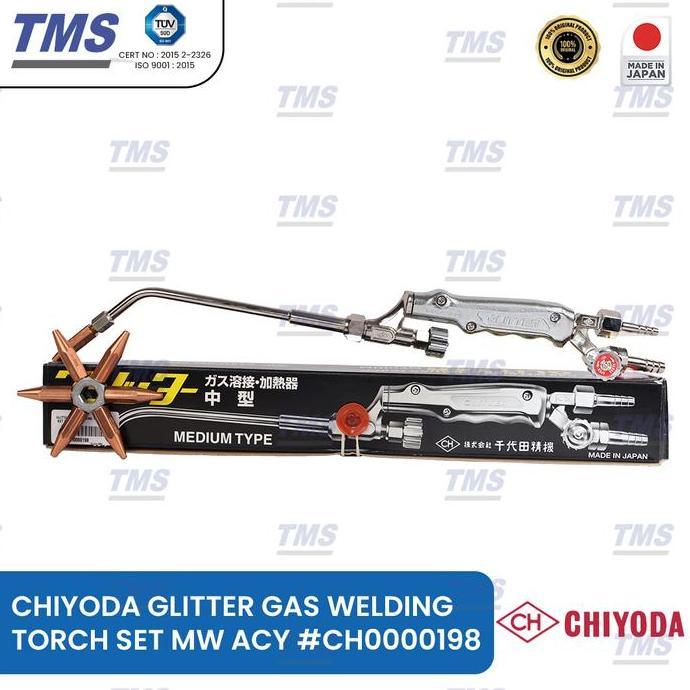CHIONEZA Glitter Gas Welding Torch Set MW Chiyoda For Acetylene #CH0000198 Original