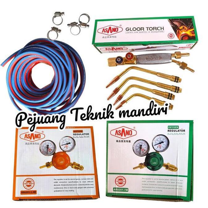 CHIONEZA PAKET STANG LAS BLENDER ASANO DAN SELANG BLENDER LAS