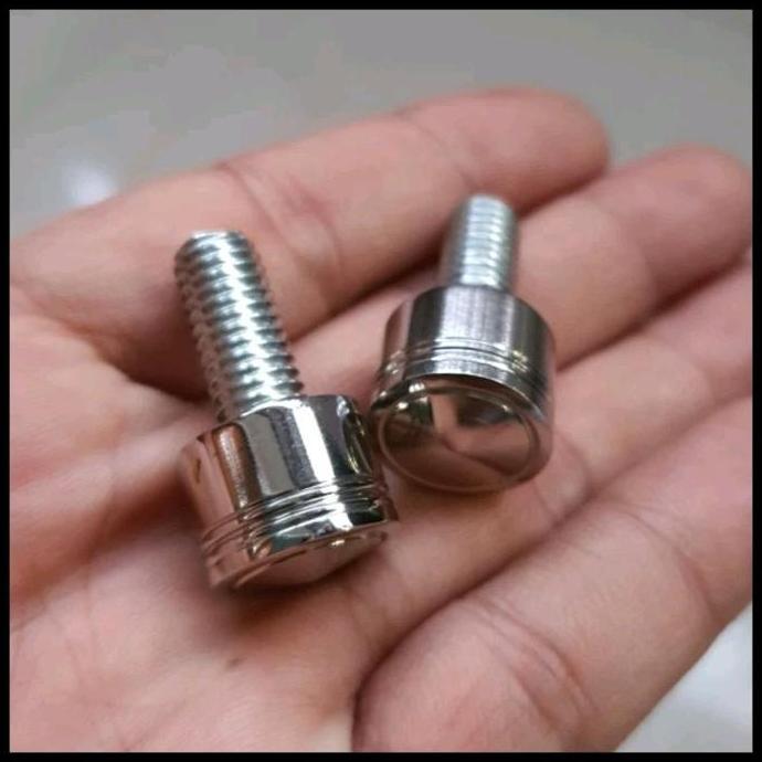 DY53 >> BAUT TUTUP LUBANG SPION/BAUT SEKRUP DUDUKAN SPION MOTOR VESPA IGET/I GET/PRIMAVERA/SPRINT PR