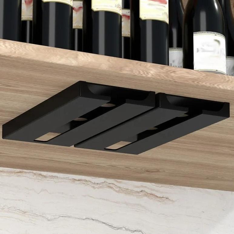 Promo Gantungan Gelas Mini Bar Rak Gelas Gantung Free Skrup Tempat Gelas Rak Gelas Dinding Tempel Ra