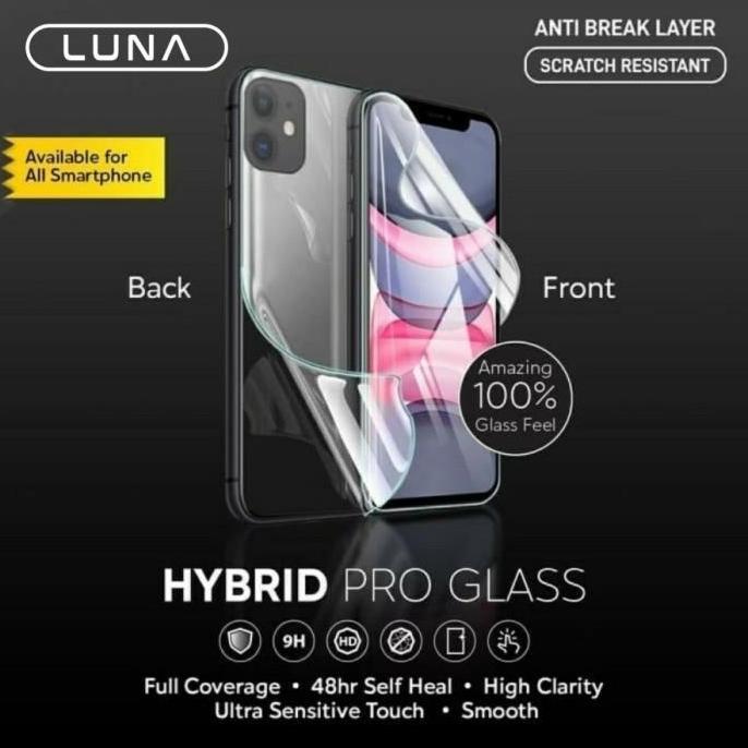 ANTI GORES HYDROGEL MATTE, CLEAR, ANTI BLUE By LUNA For ALL TYPE HP