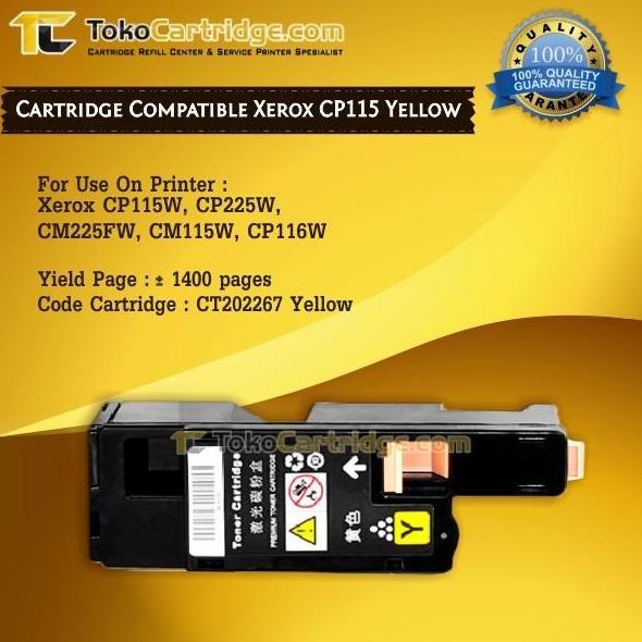 Cartridge Compatible CP115W CP225W CM225FW CM115W Yellow