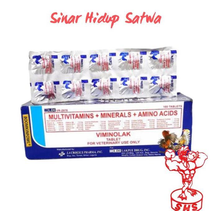 Viminolak vitamin obat ayam original import