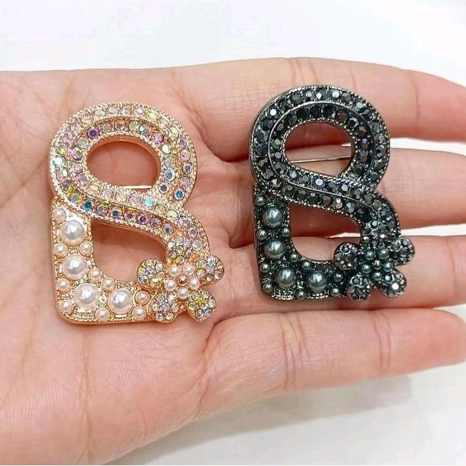 BROS BUTTON ALMETA TITANIUM FASHION / BROS MUTIARA ALMETA PREMIUM / BROS JARUM HIJAB TITANIUM BRANDE