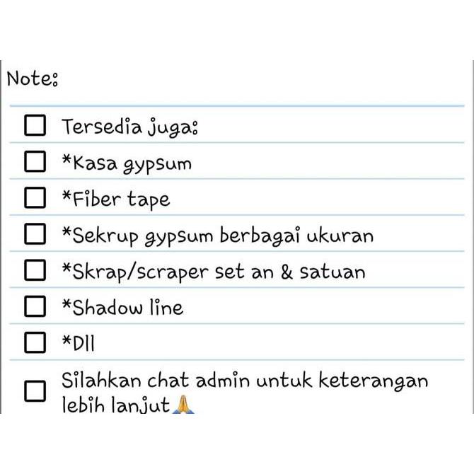 Homemid- Kompon Gypsum /Compound Gypsum 20 Kg Aplus