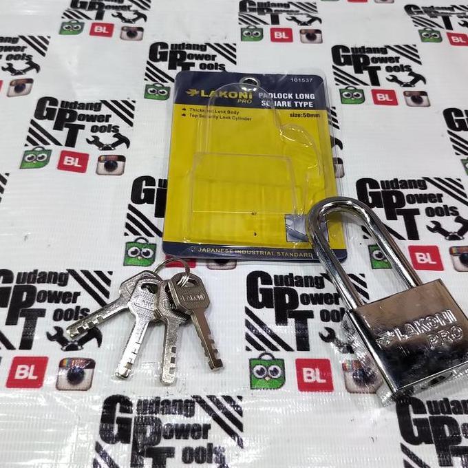 Homemid- Gembok Pagar Gembok Baja Solid Lakoni 50Mm Panjang Gembok Panjang 50Mm