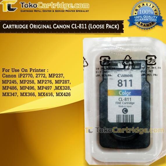 Cartridge Tinta Canon CL811 CL 811 CL-811 New Ori Loose pack tanpa box