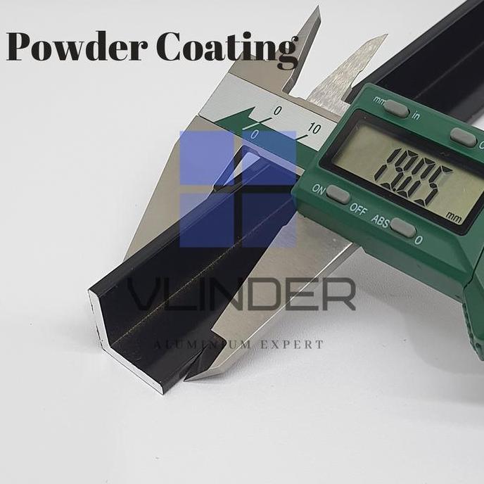 Homemid- Siku Aluminium 19 Mm X 19 Mm, T. 3.18 Mm