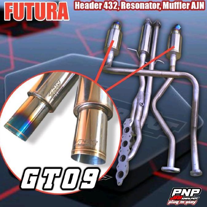 Futura knalpot racing Header 432 Resonator