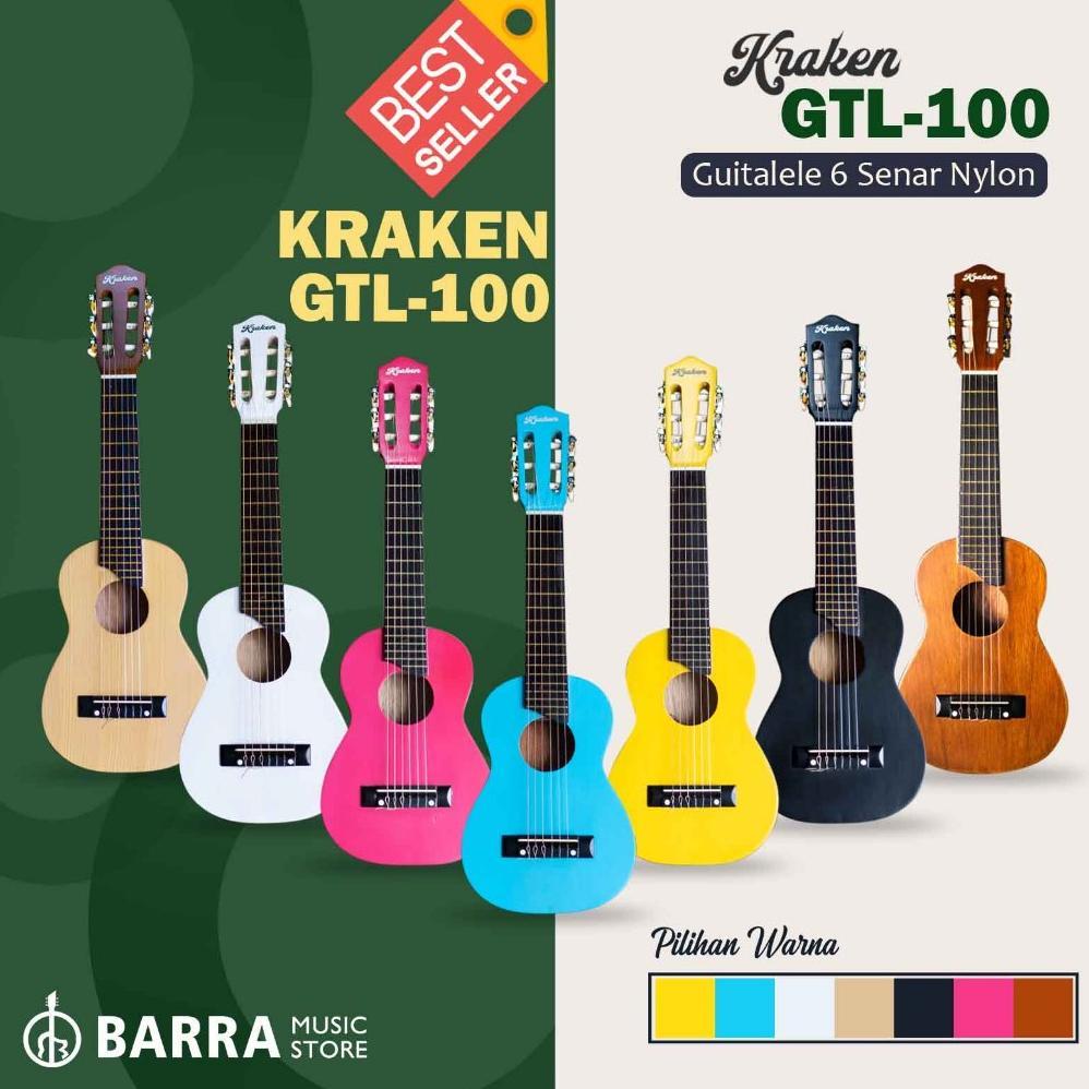 ORIGINAL GitarLele  KRAKEN Akustik Berkwalitas