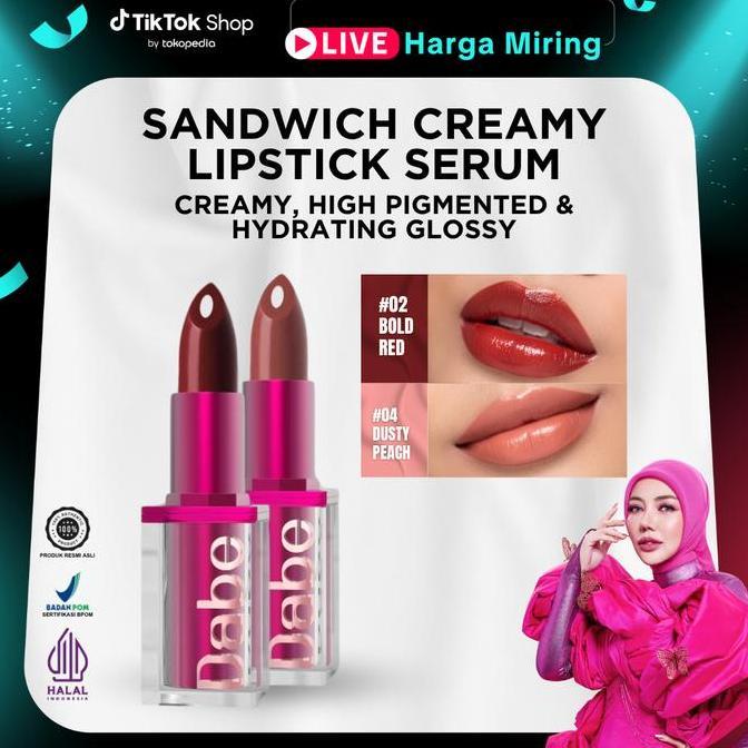 Lipen- 2 Sandwich Creamy Lipstick Serum Dabe Beaute