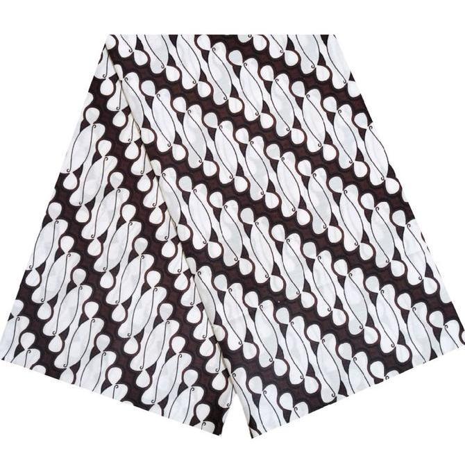 Kain Jarik Batik Panjang Parang Kusumo Putih