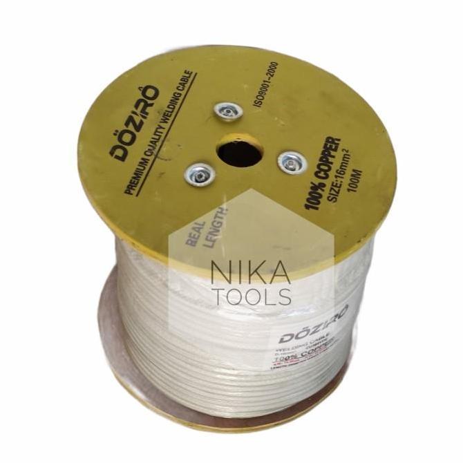 Kabel Las 16mm Welding Cable 16mm Doziro Full Tembaga Asli