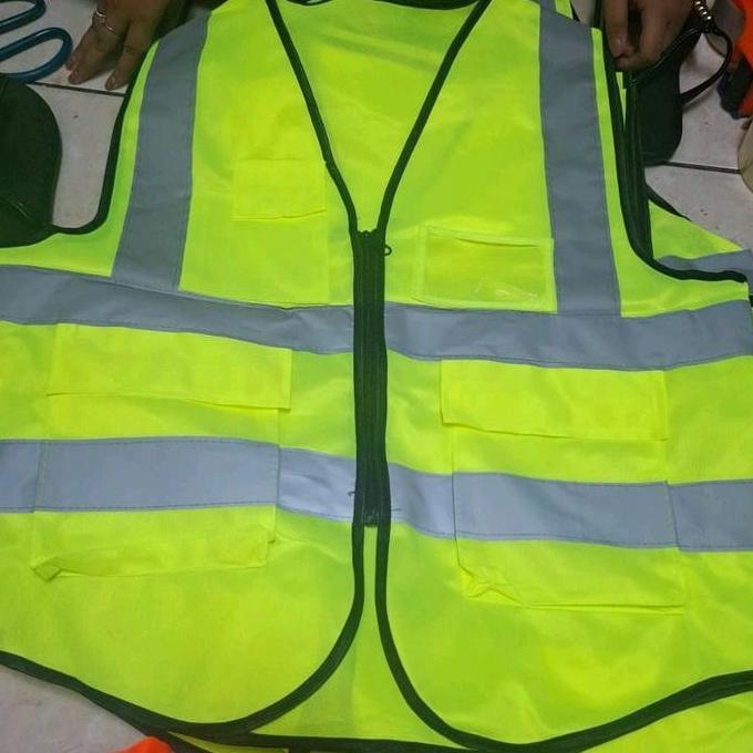 ROMPI SAFETY PROYEK / ROMPI PROYEK K3 RESLETING + KANTONG / HIJAU OREN