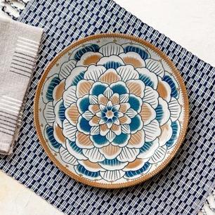 [HAMPERS PIRING ISI 1 & 2] Piring Keramik Vintage Souvenir Piring Plate Peralatan Makan Modern / Pir