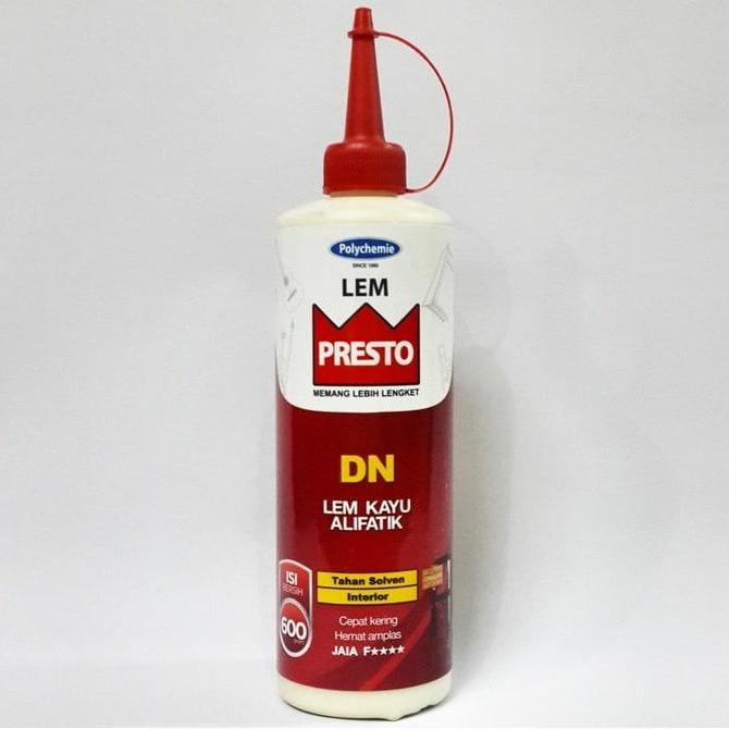 Lancarjaya- Lem Presto Dn 600 Gram Khusus Gitar Dan Alat Musik Lem Kayu