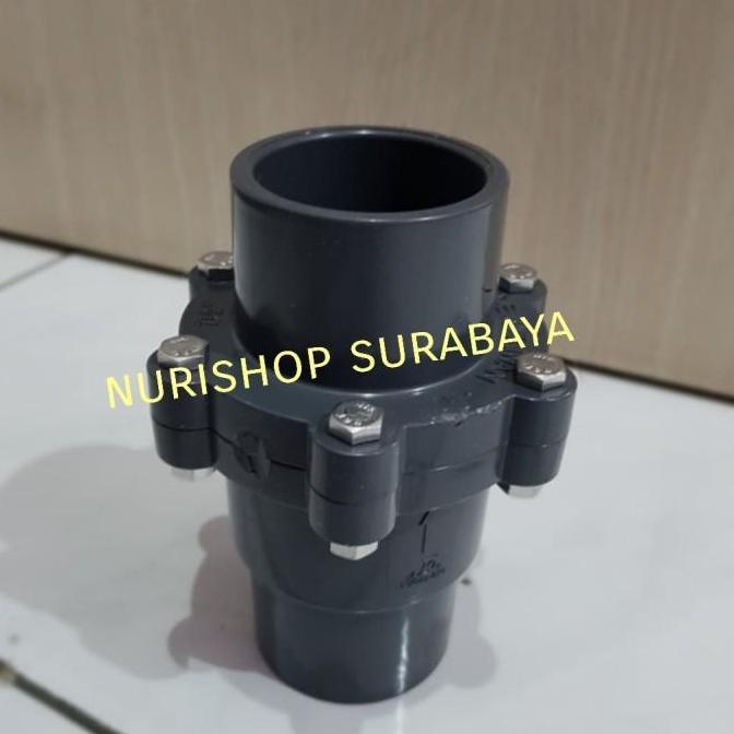 TERBARU - Check valve 1,5 inch kdj checkvalve peer 1.5 inch pvc KDJ