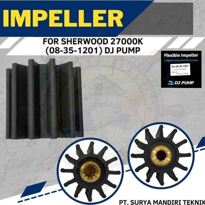 BEBAS ONGKIR - IMPELLER SHERWOOD 27000K (08-35-1201) DJ PUMP KOREA