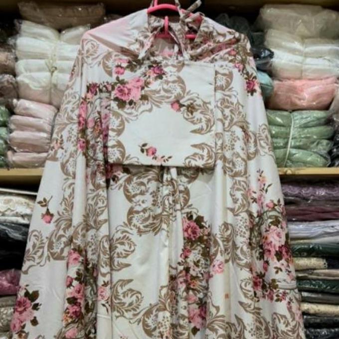 DS367 - MUKENA KATUN MOTIF NADIRA-MUKENA TERBARU