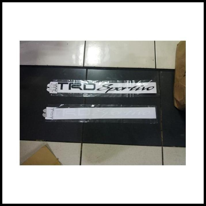 GRATIS ONGKIR STIKER TRD SPORTIVO MOBIL TOYOTA AGYA