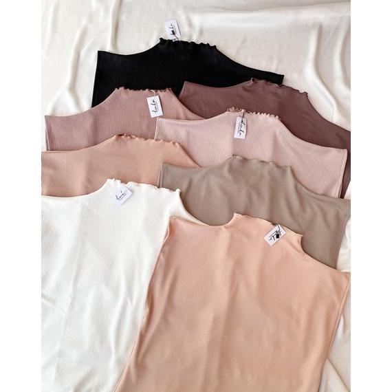 Karra Inner | Inner Tanpa Lengan Wanita | Dalaman Manset Rajut Terlaris