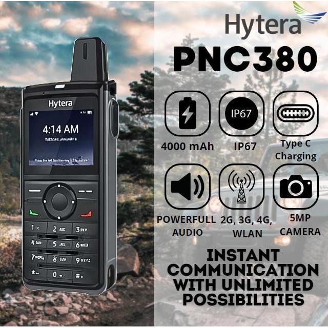 Terlaris Ht Hytera Pnc380 Pro Ht Poc Wifi Gps Nfc Ip67 Adaptor  Walkie Talkie Walkie  Talkie Android