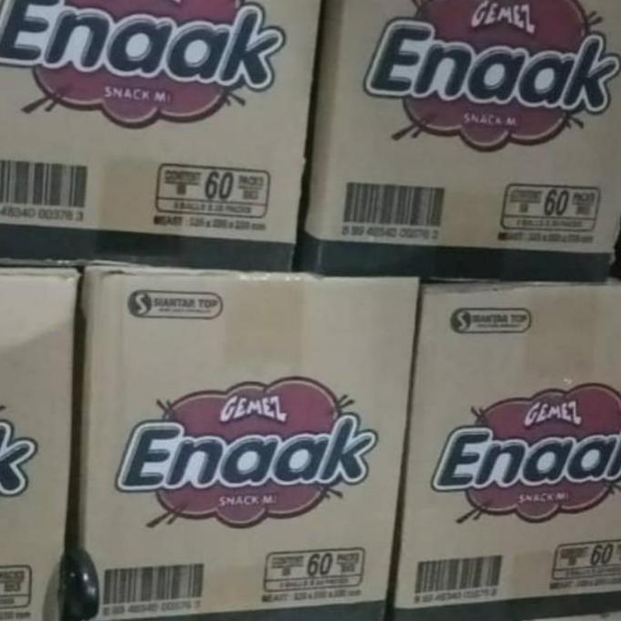mie gemez enaak dus 60 x 18 gr mi gemez enak siantar top