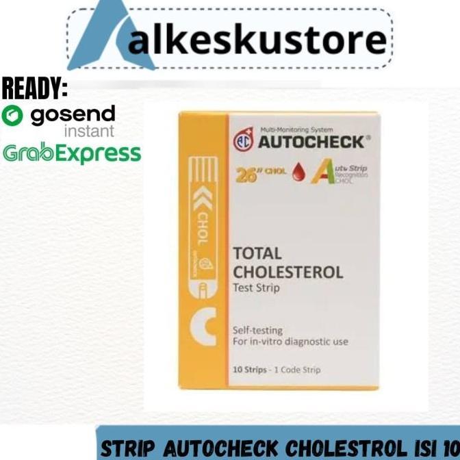 Strip Isi Ulang Autocheck Cholestrol / Autocheck Cholestrol