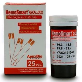 Apex Bio Hemosmart Gold Tst Strip Isi 25