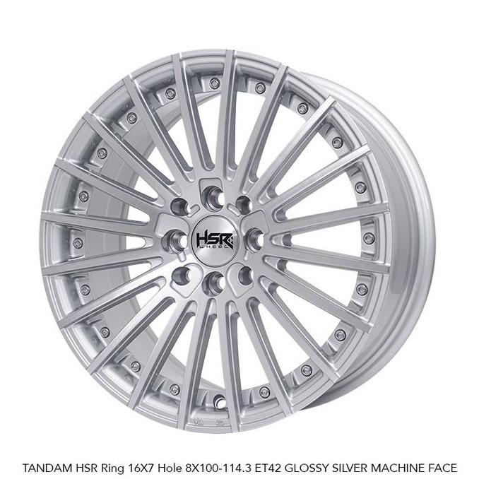 PAKET VELG + BAN HSR TANDAM R16 ( PESANAN MOBILIO )