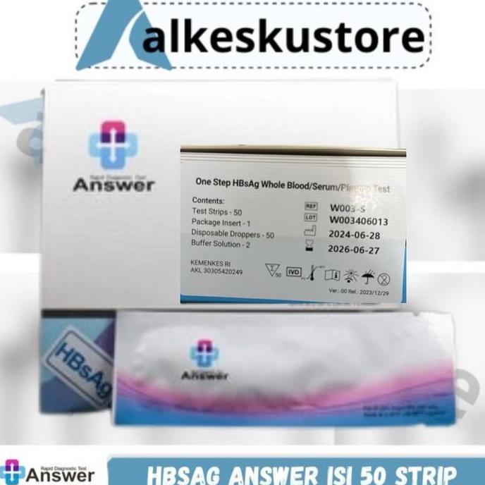 Hbsag Answer/Hbsag Strip Answer / Hbsag Strip