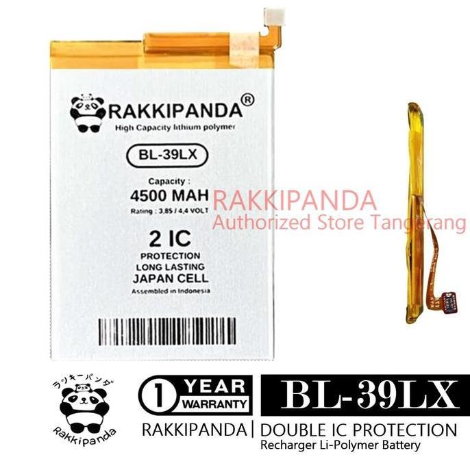 BEBAS ONGKIR - Rakkipanda BL-39LX for Baterai Infinix Smart 4 X653 X653C BL39LX Double 2IC Protectio