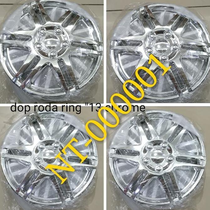 COVER VELG DOP RODA RING 13 CHROME