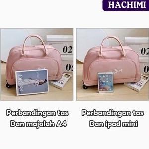 FREE ONGKIR HACHIMI TAS TRAVEL TROLLEY/TAS PENYIMPANAN KAPASITAS BESAR/TAS PERJALANAN/TAS TRAVELLING