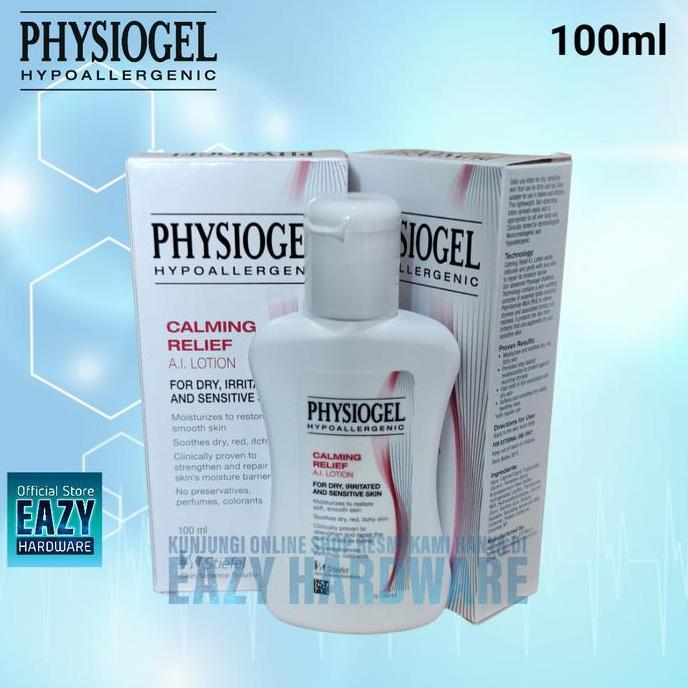 Physiogel AI Lotion 100ml Calming Relief AI Lotion Kulit  Tubuh Kering Gatal Sensitif Moisturizer Pe