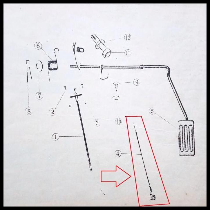 TERBARU KABEL CHOKE MOBIL MAZDA B600 