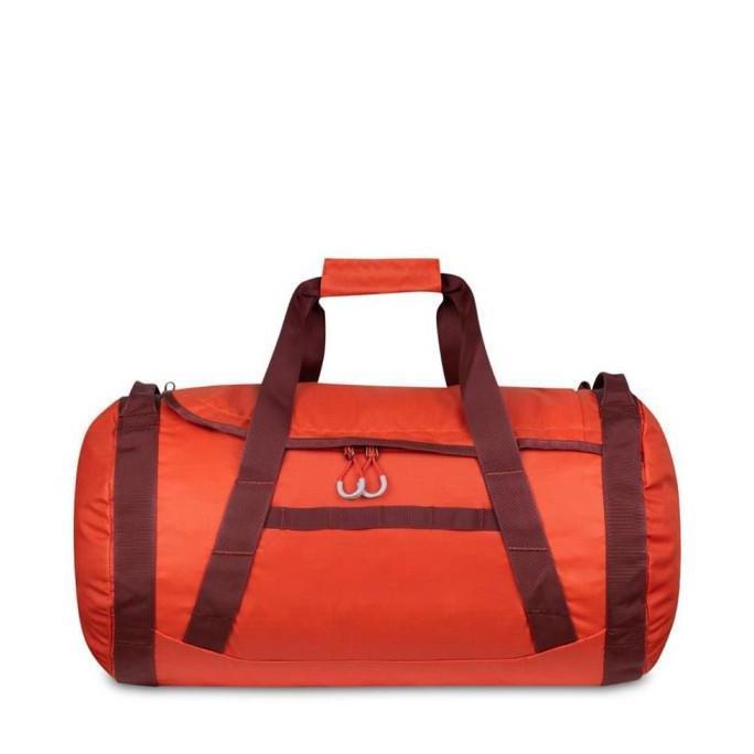 TERBARU - Tas Duffle Eiger 910005601 Orange Layover 50 Folded Duffle 50L Duffel/Weekender Tas Lipat 
