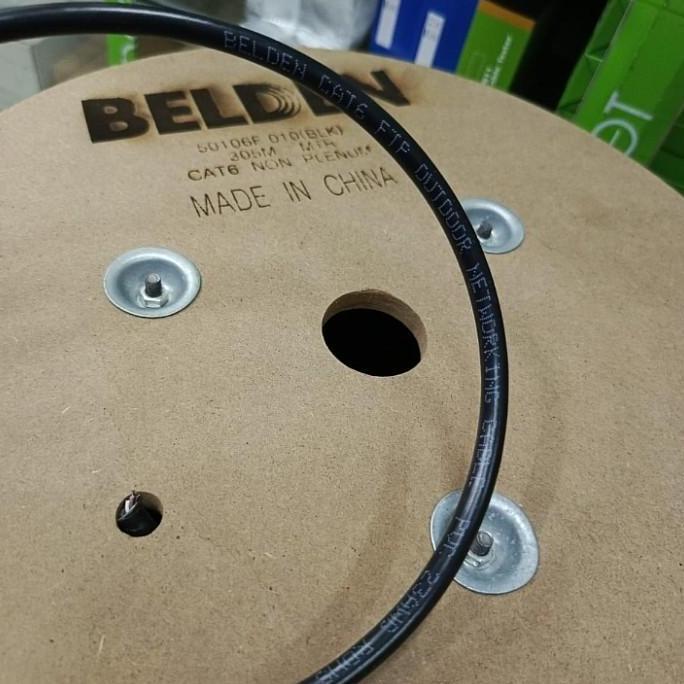 HARGA DISC - Belden Kabel LAN FTP Cat6 Outdoor 305 Meter Kabel Lan  Belden Outdoor 305Mtr-1 Roll
