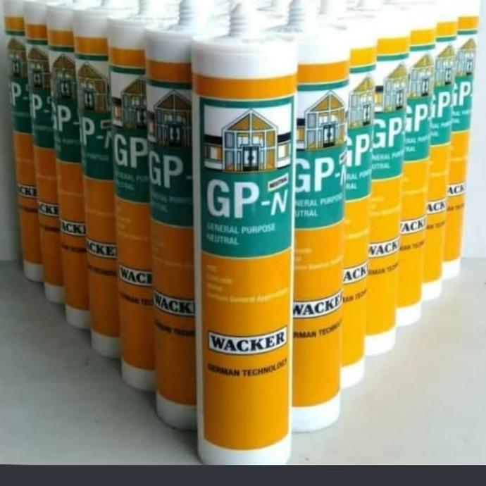 Promo Wacker Sealant silicone GP Netral WACKER GP N Diskon